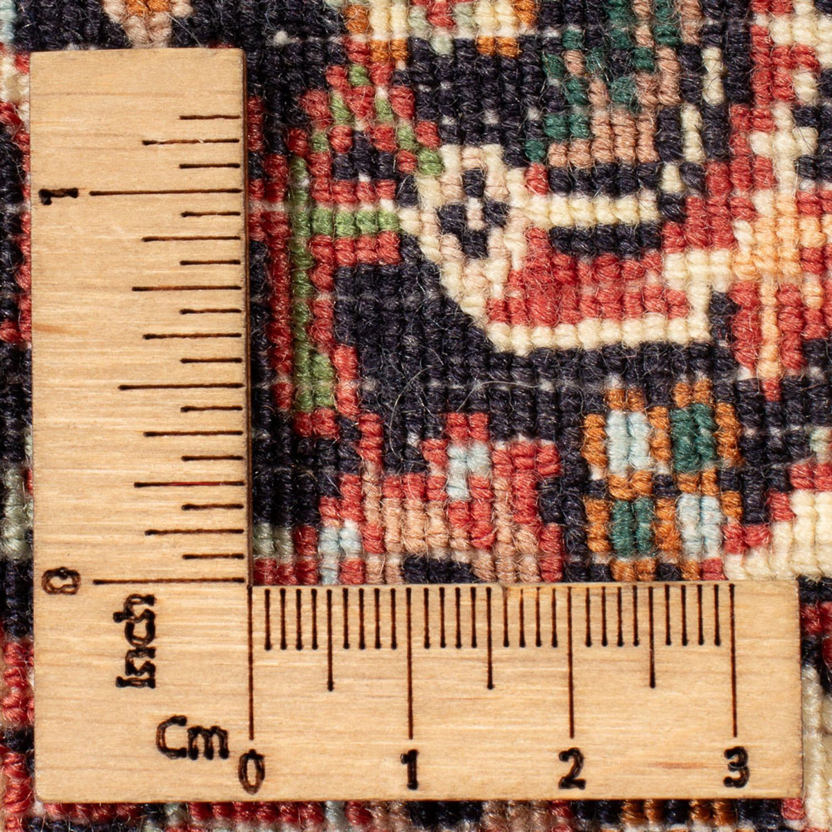 Tappeto Persero - Bidjar - 72 x 50 cm - blu scuro