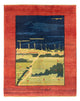 Gabbeh persiano Tappeto 140x180cm - Perserteppich Wollteppich