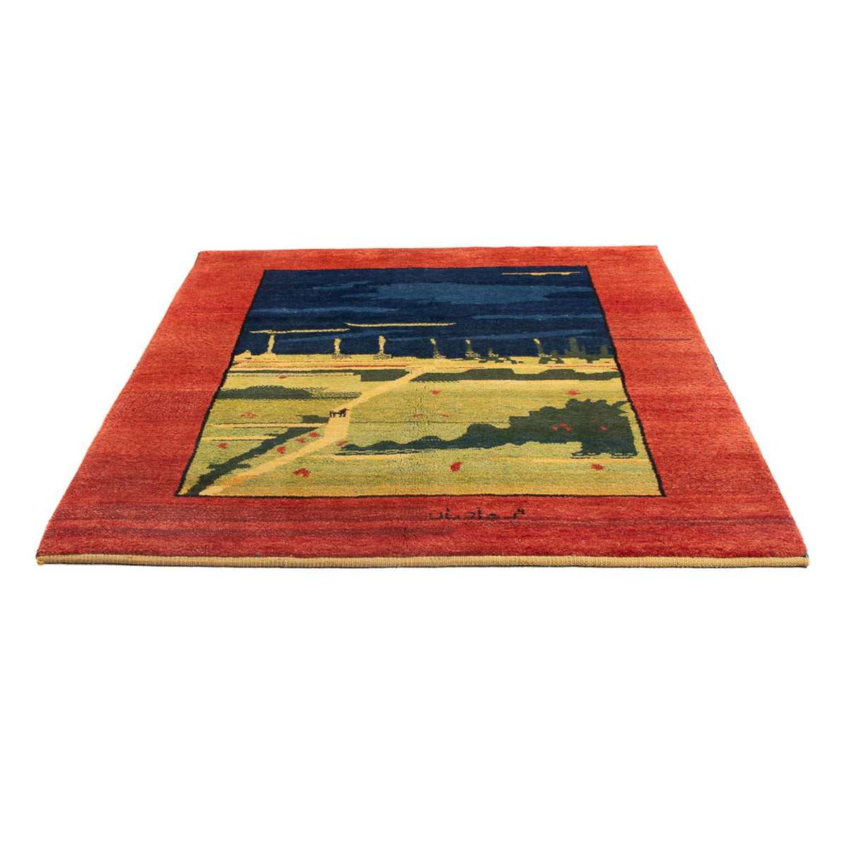 Tappeto Gabbeh - Persero - 180 x 140 cm - multicolore