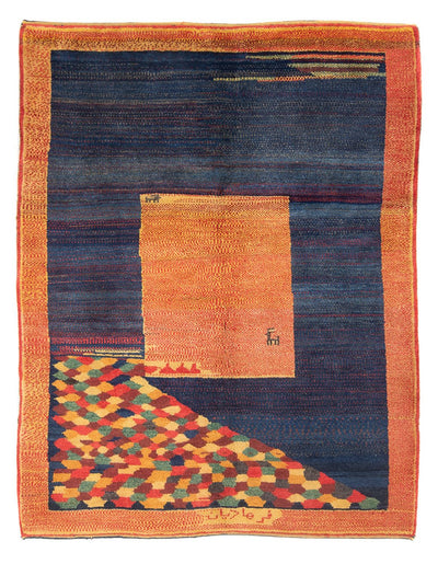 Gabbeh persiano Tappeto 157x196cm - Perserteppich Wollteppich