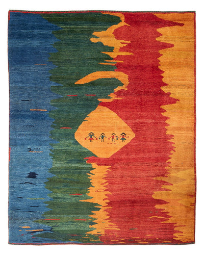 Gabbeh persiano Tappeto 198x240cm - Perserteppich Wollteppich