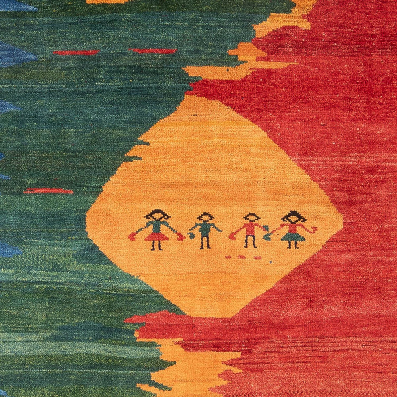 Tappeto Gabbeh - Persero - 240 x 198 cm - multicolore