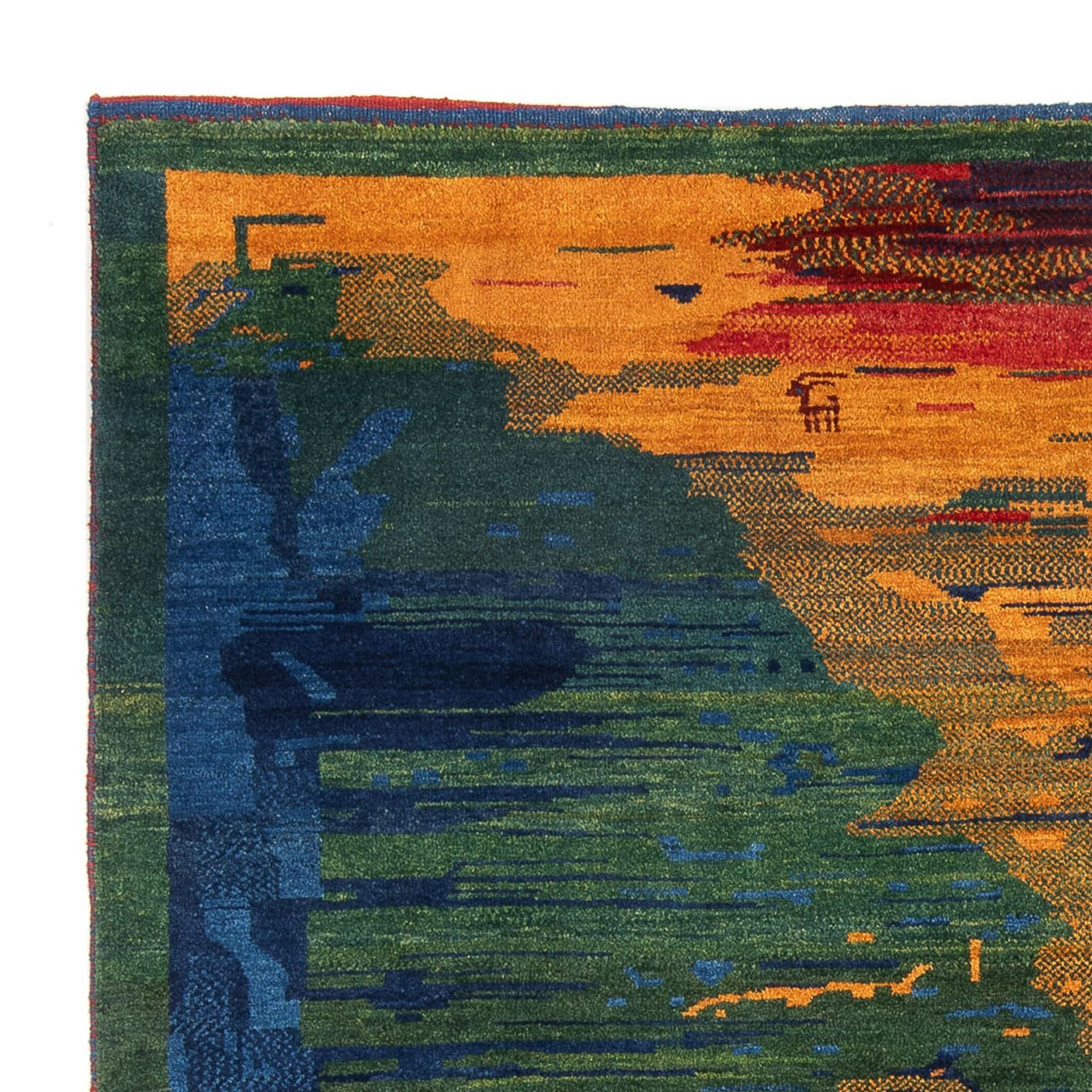 Gabbeh persiano Tappeto 228x200cm - Perserteppich Wollteppich