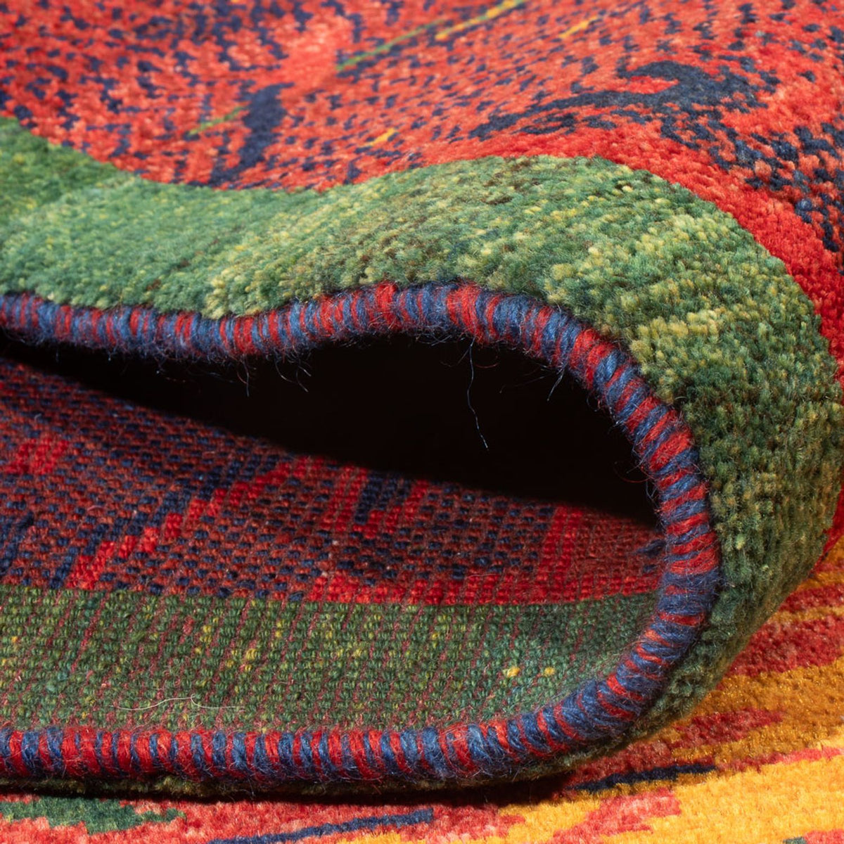 Tappeto Gabbeh - Persero - 228 x 200 cm - multicolore