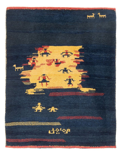 Gabbeh persiano Tappeto 92x120cm - Perserteppich Wollteppich