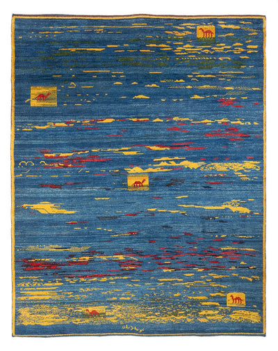 Gabbeh persiano Tappeto 214x255cm - Perserteppich Wollteppich