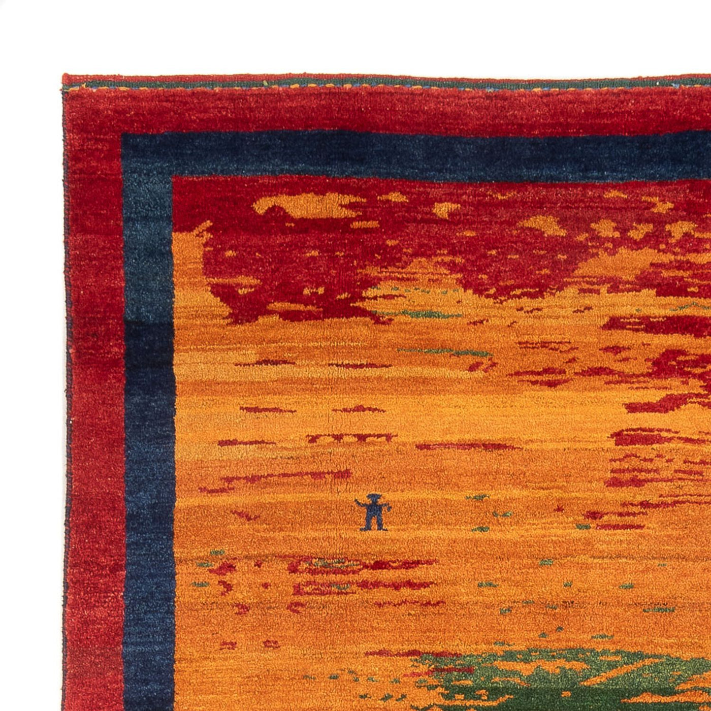 Gabbeh Persiano Tappeto 238x198cm - Perserteppich Wollteppich