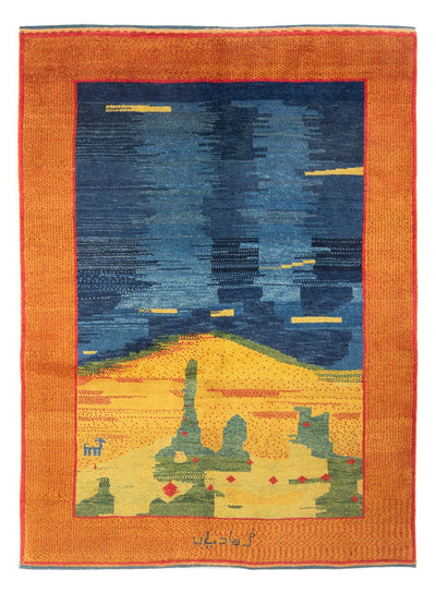 Gabbeh persiano Tappeto 153x206cm - Perserteppich Wollteppich