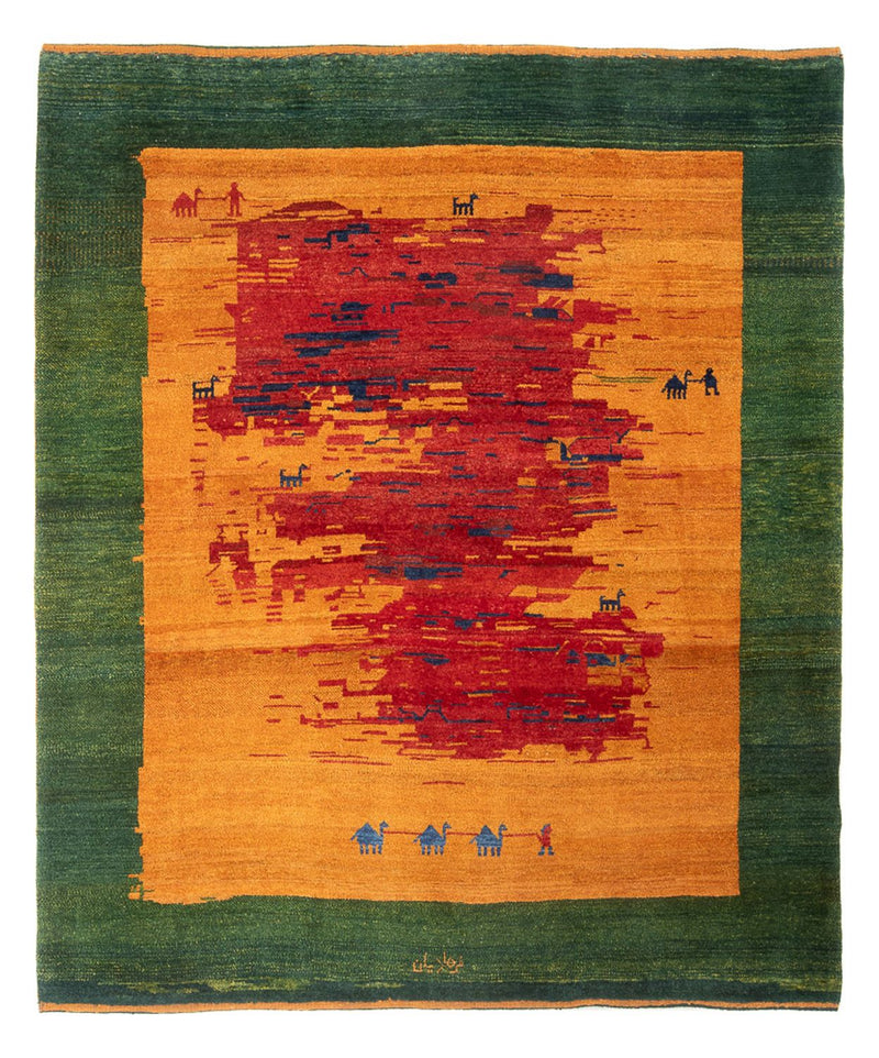 Tappeto Gabbeh - Persero - 227 x 200 cm - multicolore