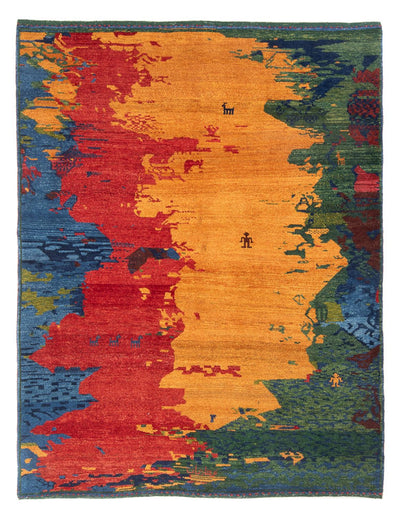 Gabbeh persiano Tappeto 170x218cm - Perserteppich Wollteppich