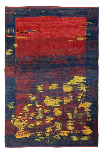 Gabbeh persiano Tappeto 190x266cm - Perserteppich Wollteppich