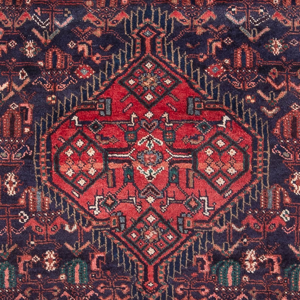 Tappeto corsia Tappeto Persero - Nomade - 233 x 112 cm - blu scuro