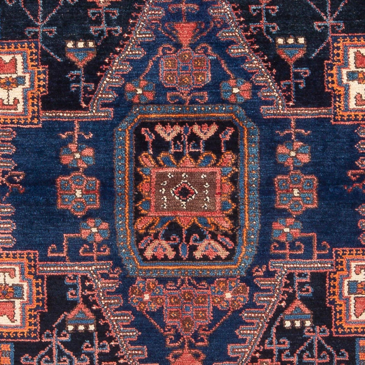 Tappeto Persero - Nomade - 212 x 146 cm - blu scuro