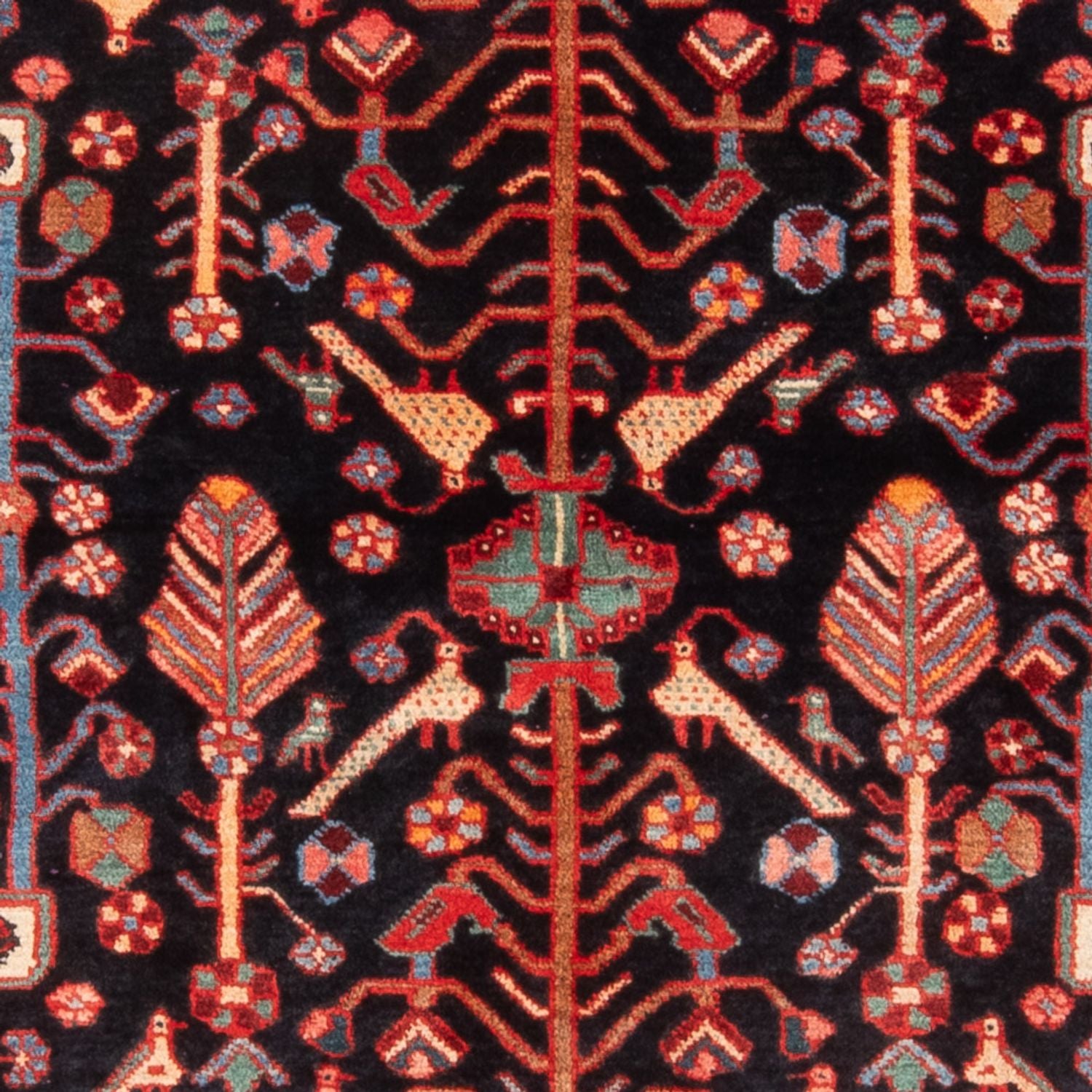 Tappeto Persero - Nomade - 205 x 140 cm - blu scuro
