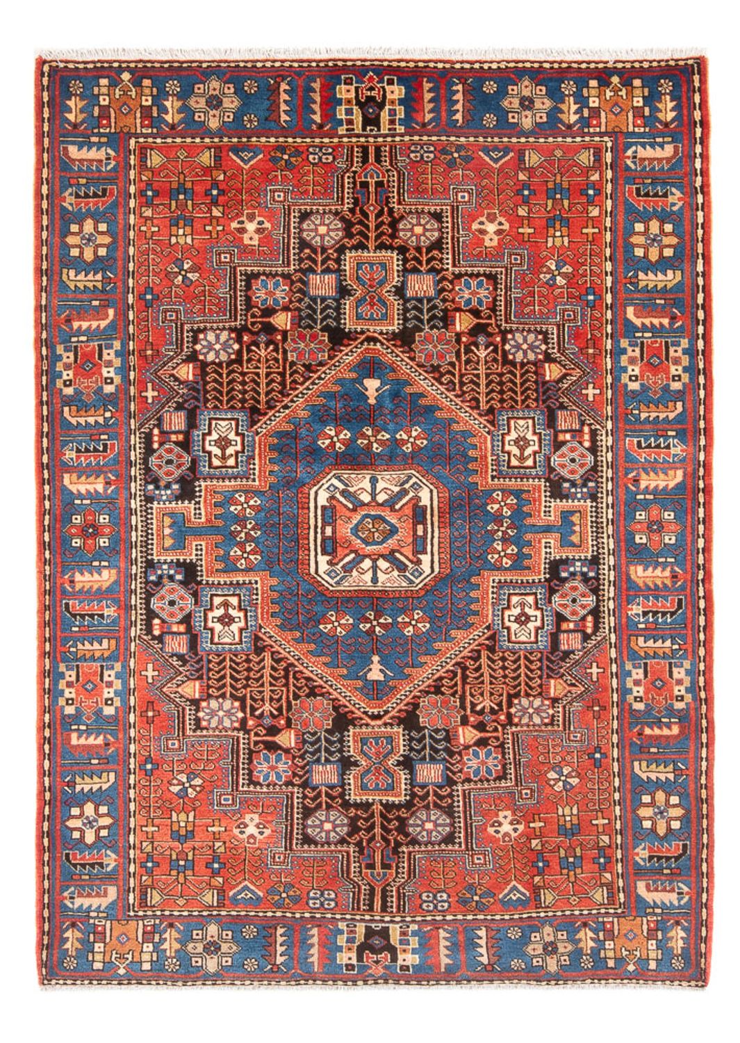Tappeto Persero - Nomade - 202 x 150 cm - blu