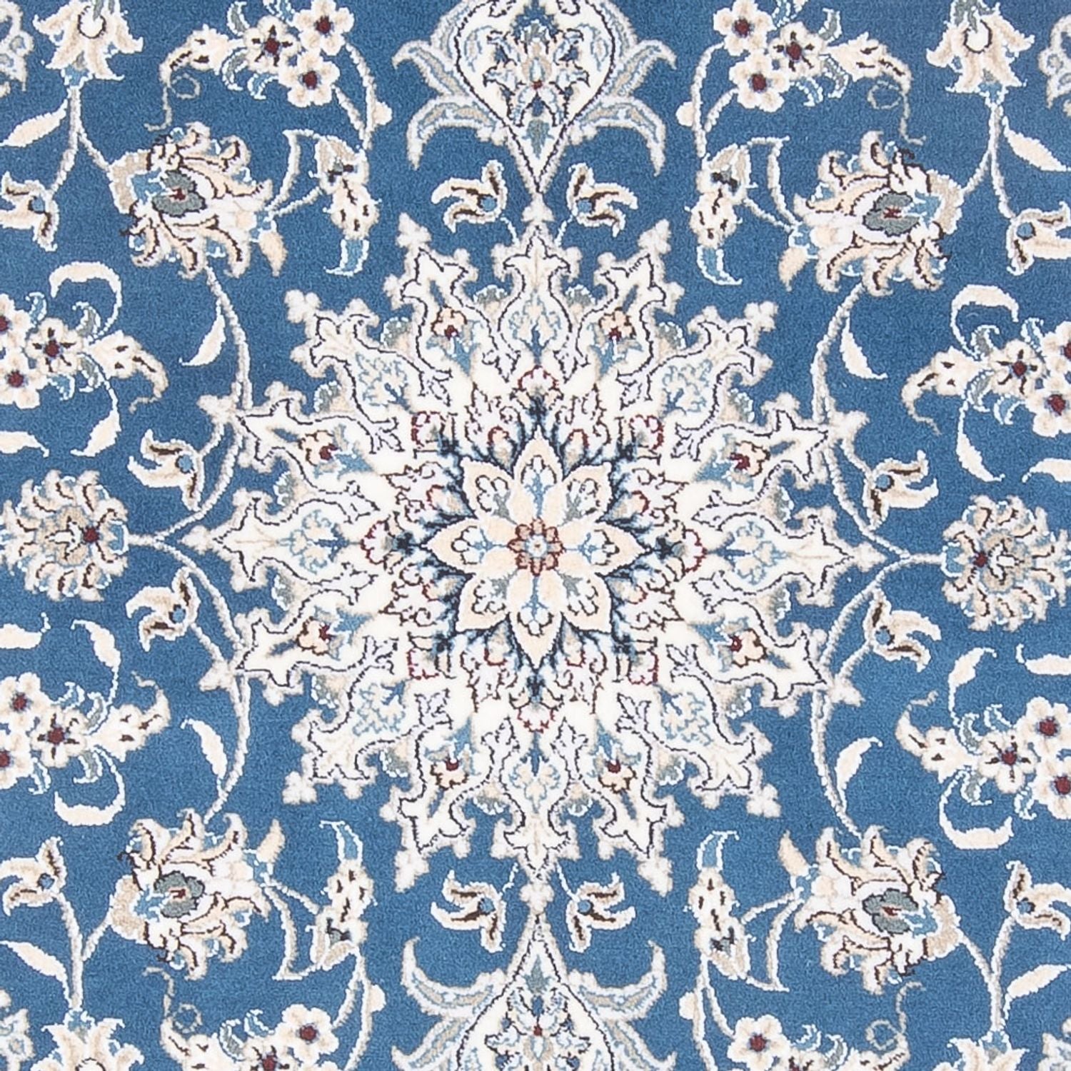 Tappeto Persero - Nain - Reale - 196 x 150 cm - blu