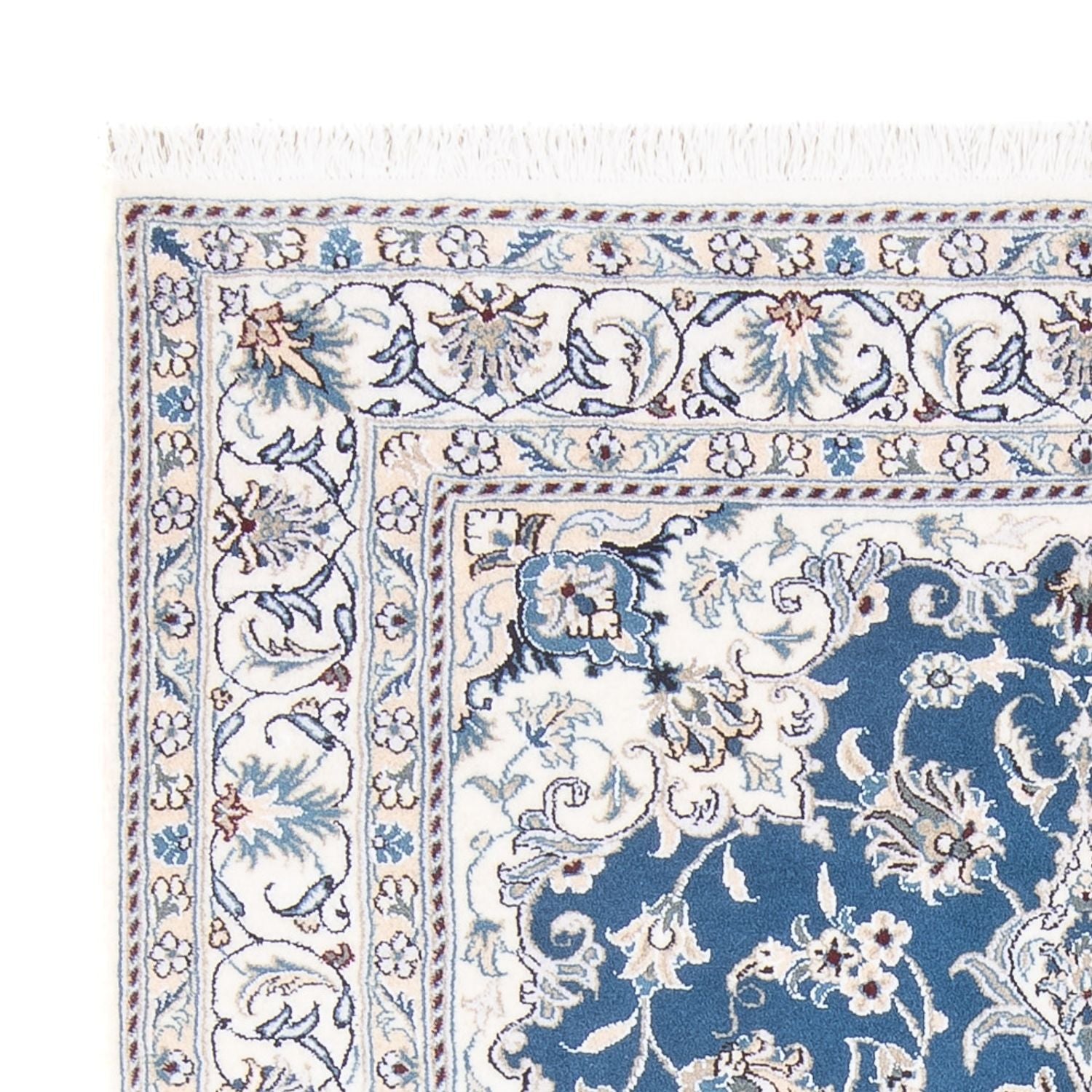 Tappeto Persero - Nain - Reale - 196 x 150 cm - blu