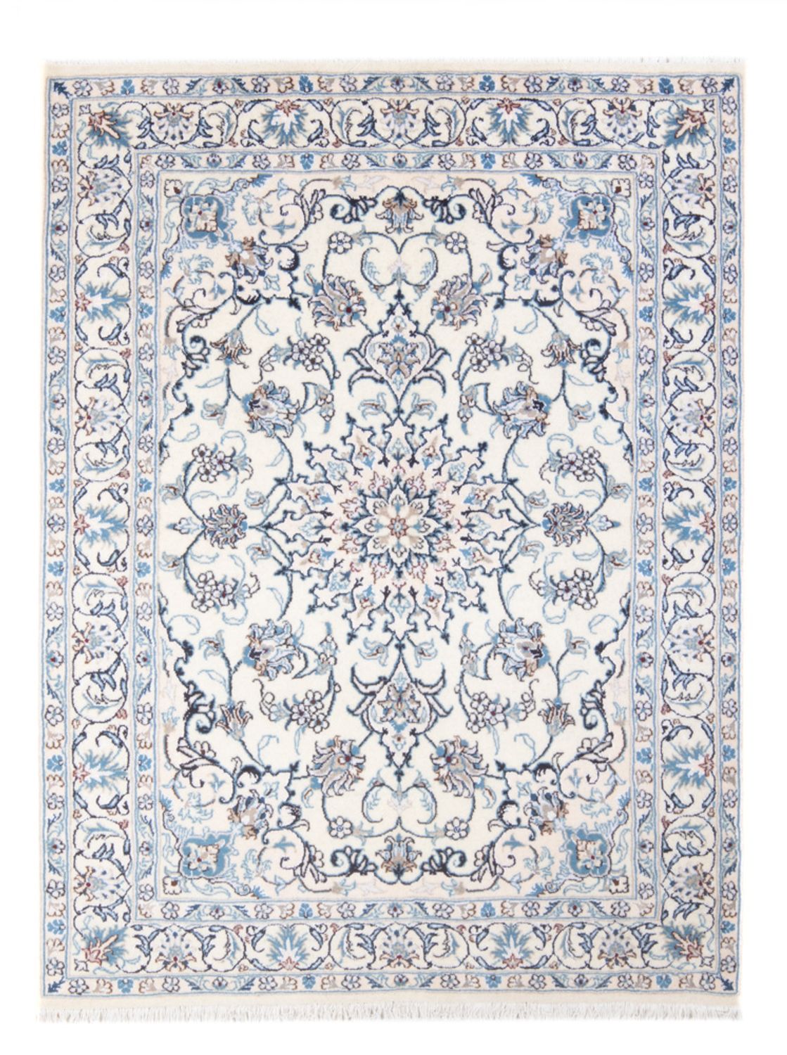 Tappeto Persero - Nain - Reale - 197 x 146 cm - crema