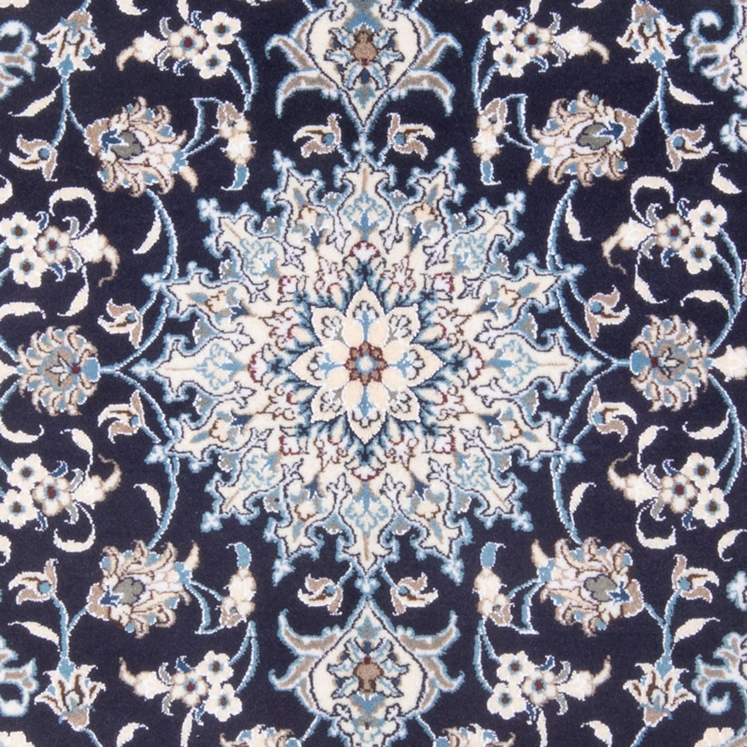 Tappeto Persero - Nain - Reale - 197 x 146 cm - blu scuro