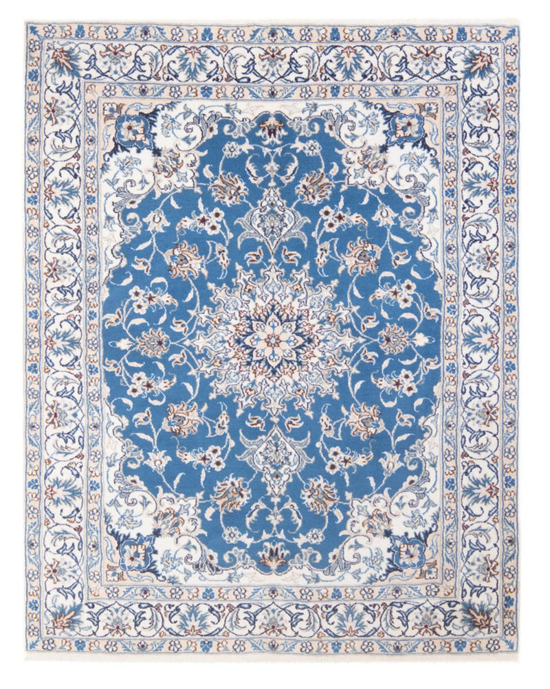 Tappeto Persero - Nain - Reale - 196 x 148 cm - blu