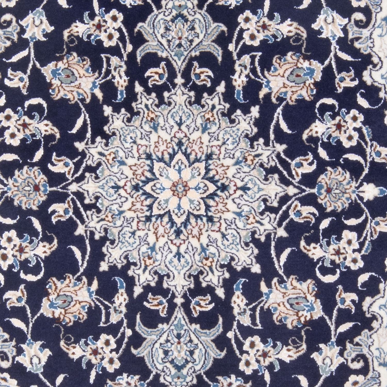 Tappeto Persero - Nain - Reale - 197 x 147 cm - blu scuro
