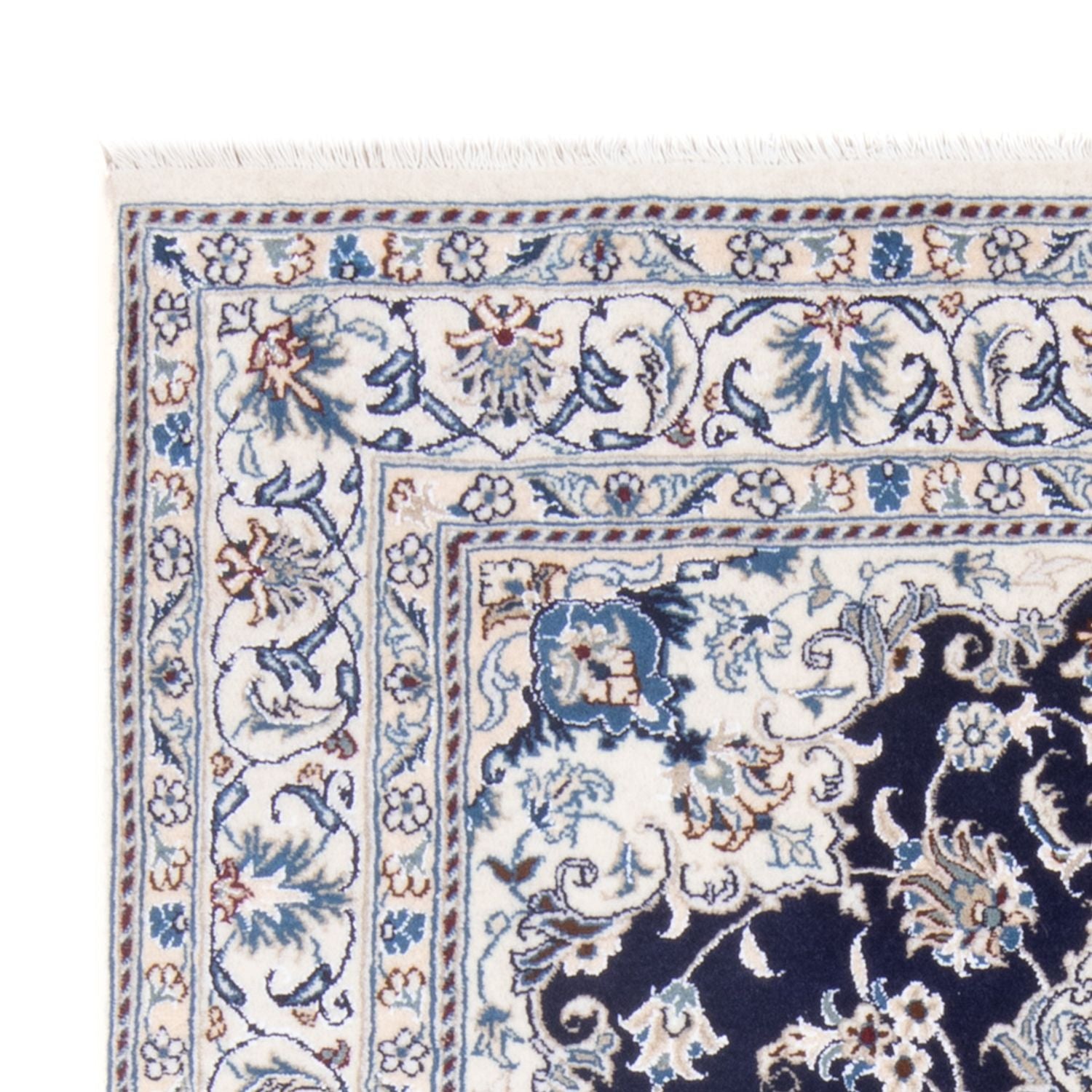 Tappeto Persero - Nain - Reale - 197 x 147 cm - blu scuro