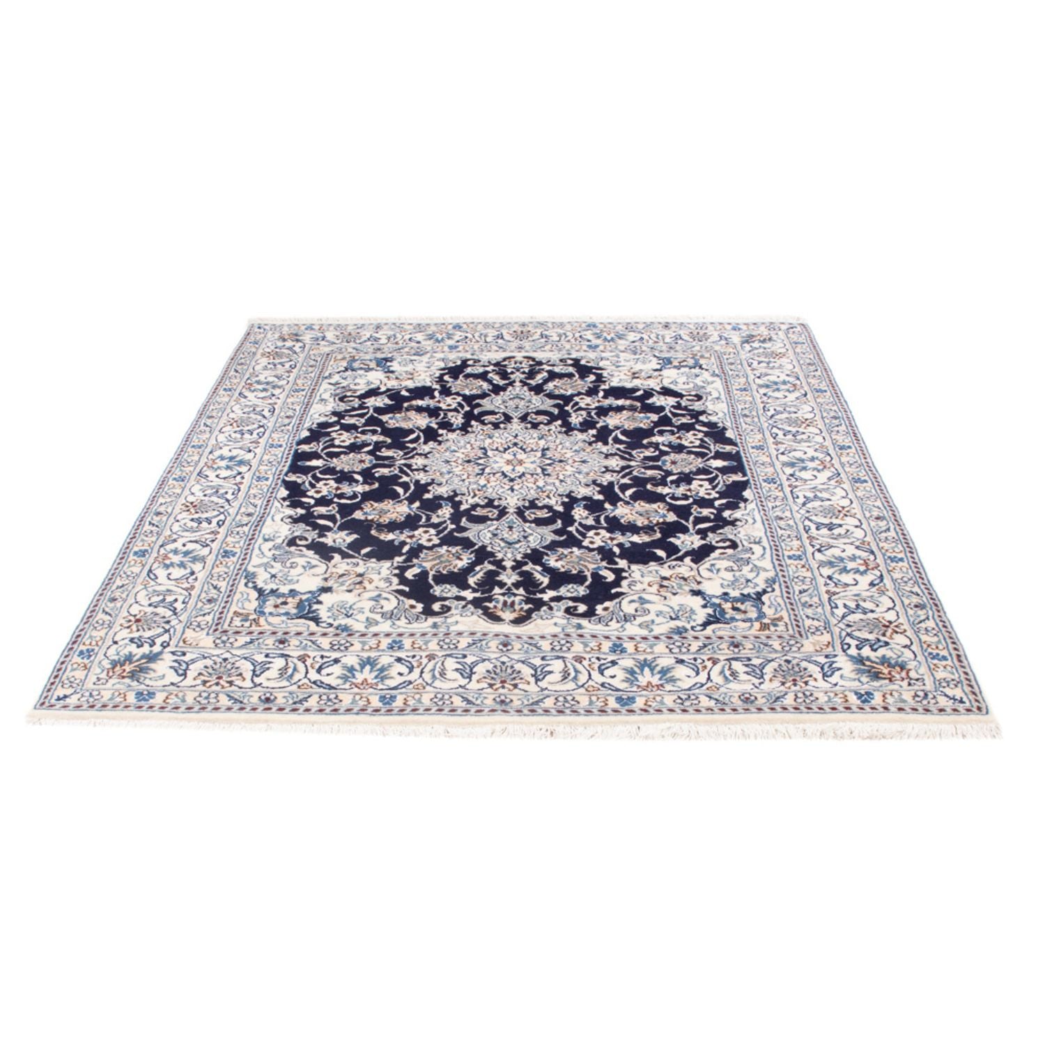 Tappeto Persero - Nain - Reale - 197 x 147 cm - blu scuro