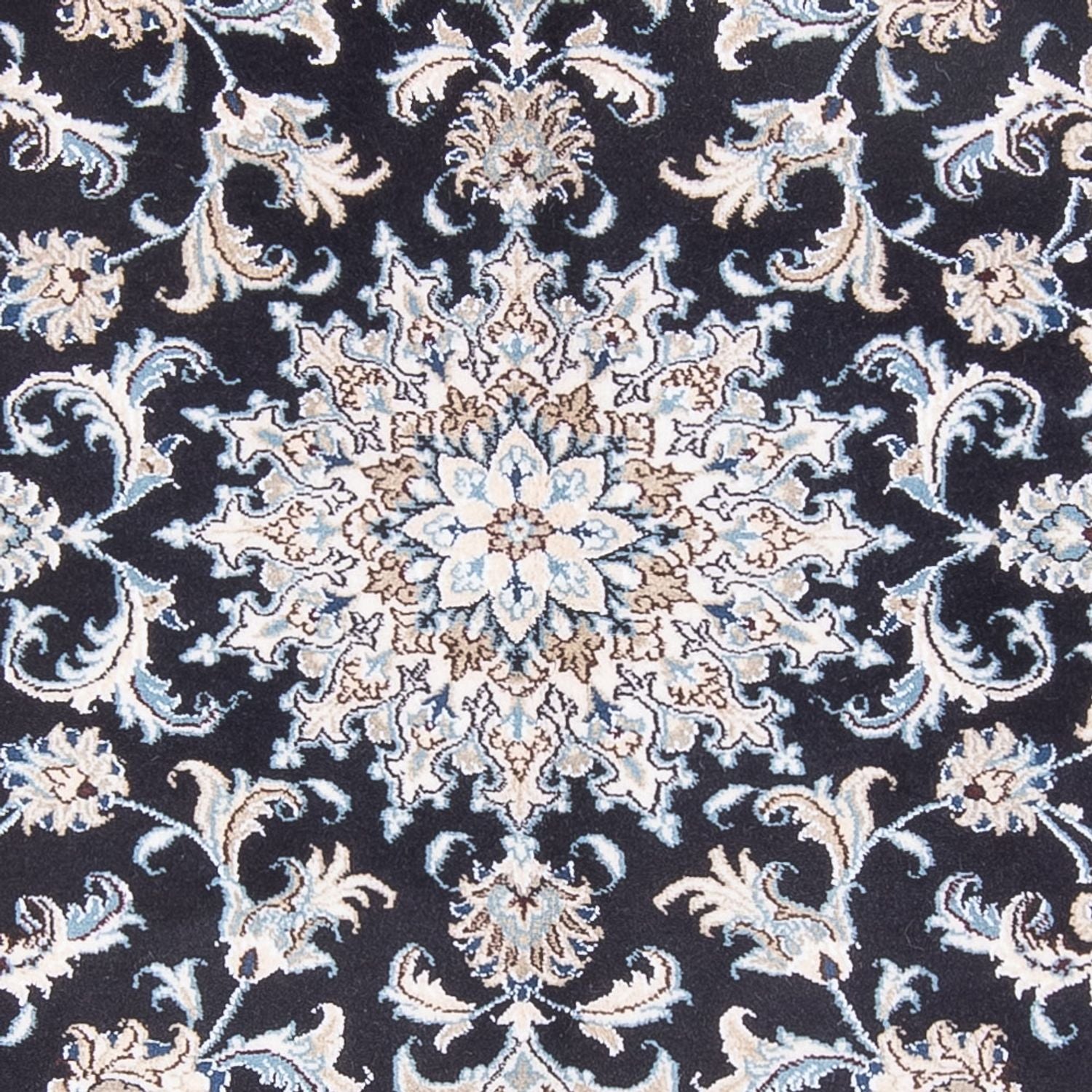 Tappeto Persero - Nain - Reale - 193 x 143 cm - blu scuro