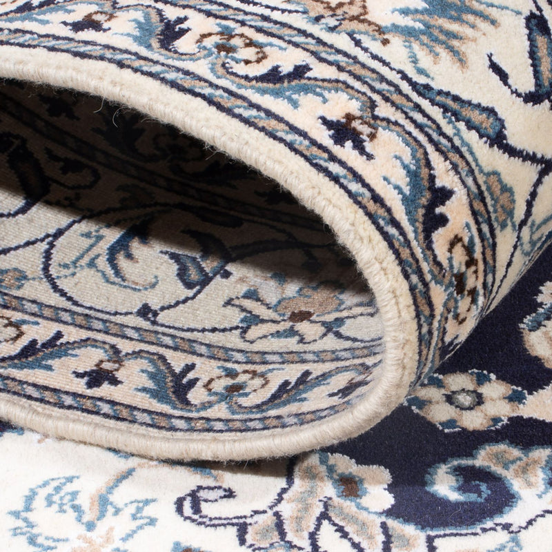 Tappeto Persero - Nain - Reale - 203 x 147 cm - blu scuro