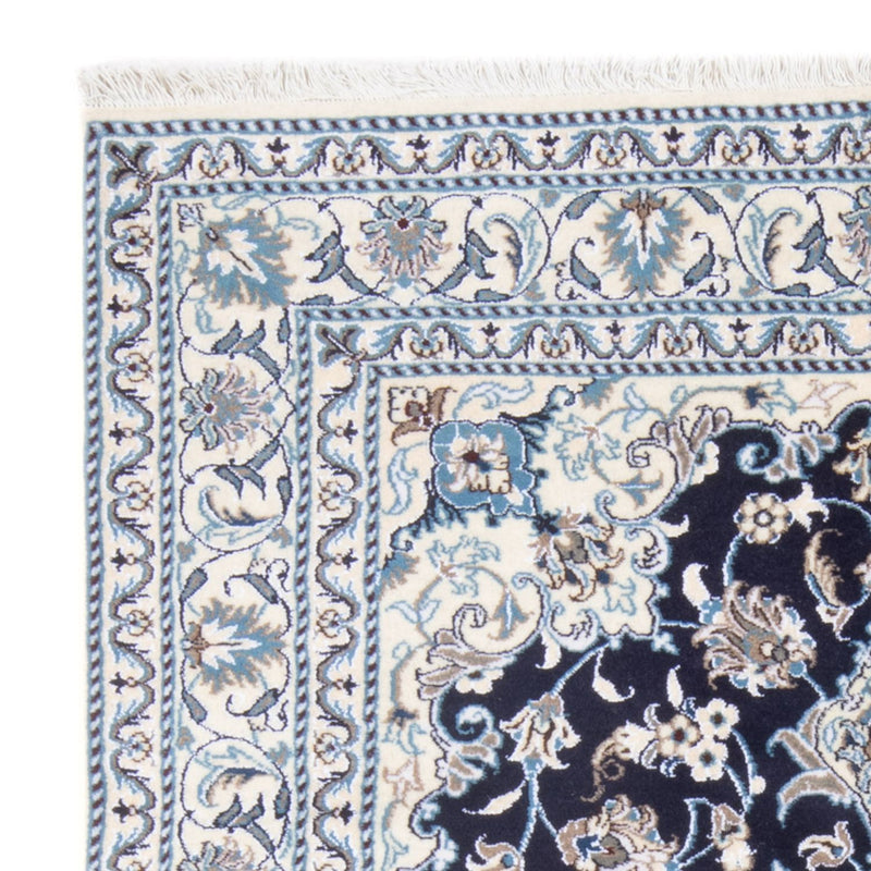 Tappeto Persero - Nain - Reale - 198 x 147 cm - blu scuro