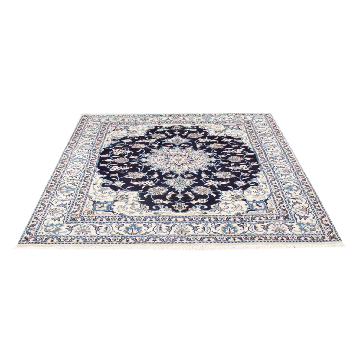 Tappeto Persero - Nain - Reale - 193 x 148 cm - blu scuro