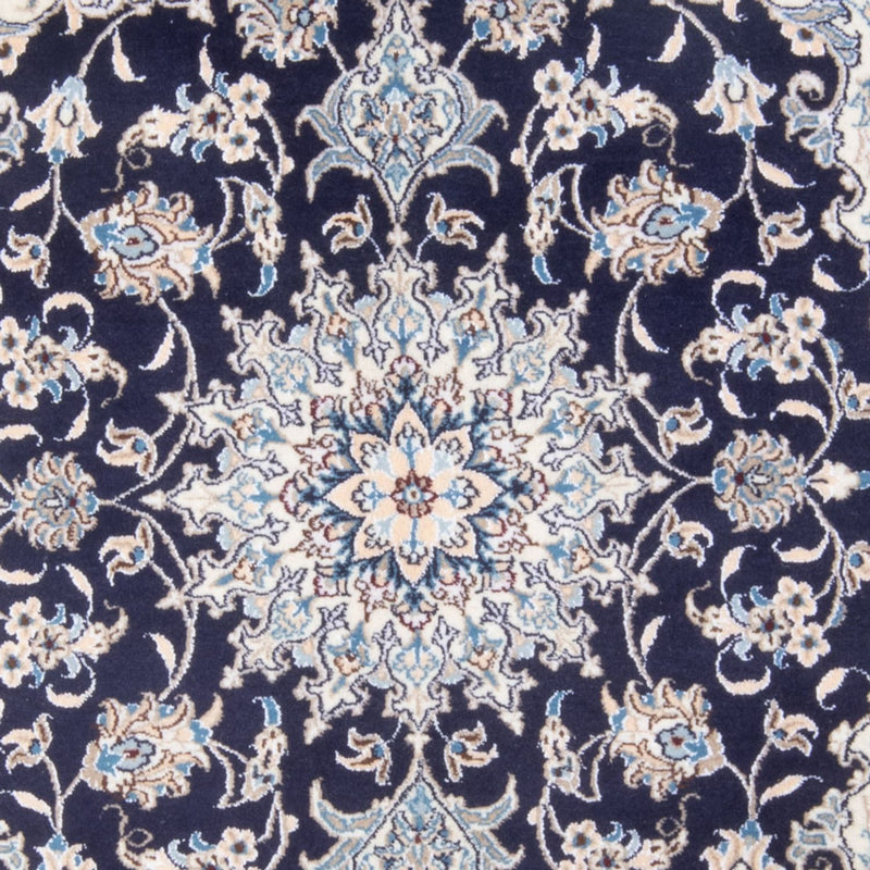 Tappeto Persero - Nain - Reale - 201 x 145 cm - blu scuro