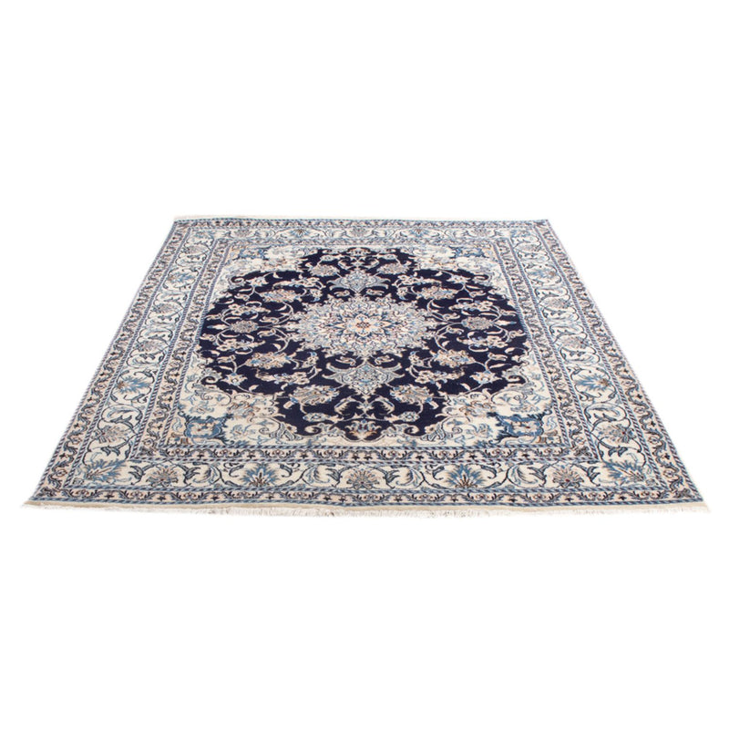 Tappeto Persero - Nain - Reale - 201 x 145 cm - blu scuro