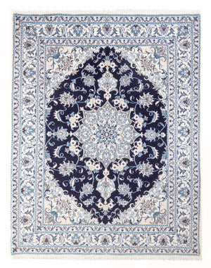 Tappeto Persero - Nain - Reale - 213 x 150 cm - blu scuro