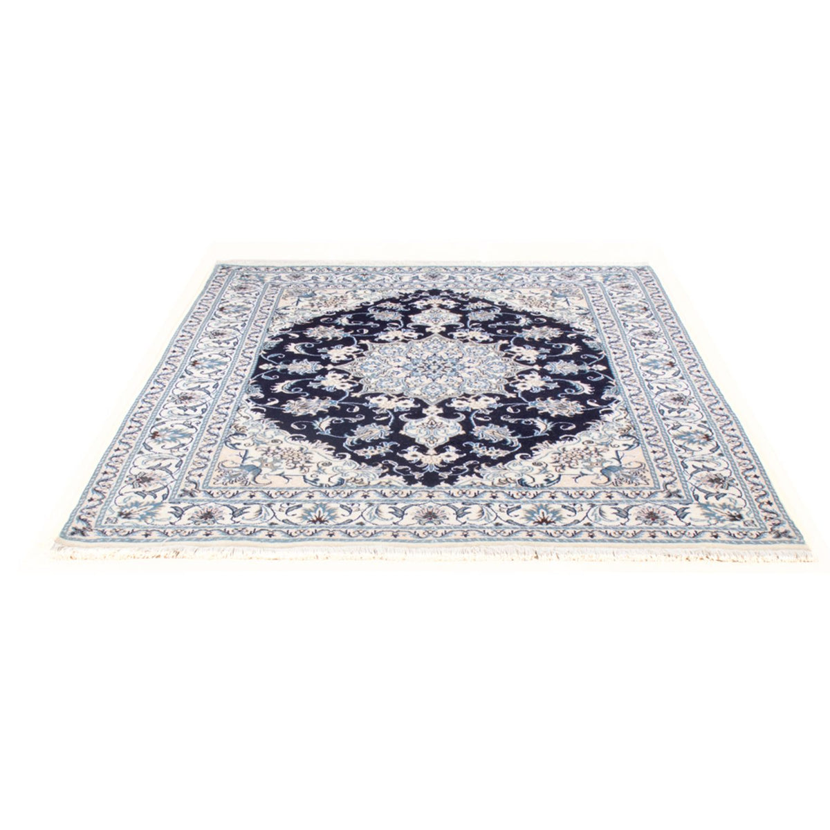 Tappeto Persero - Nain - Reale - 213 x 150 cm - blu scuro