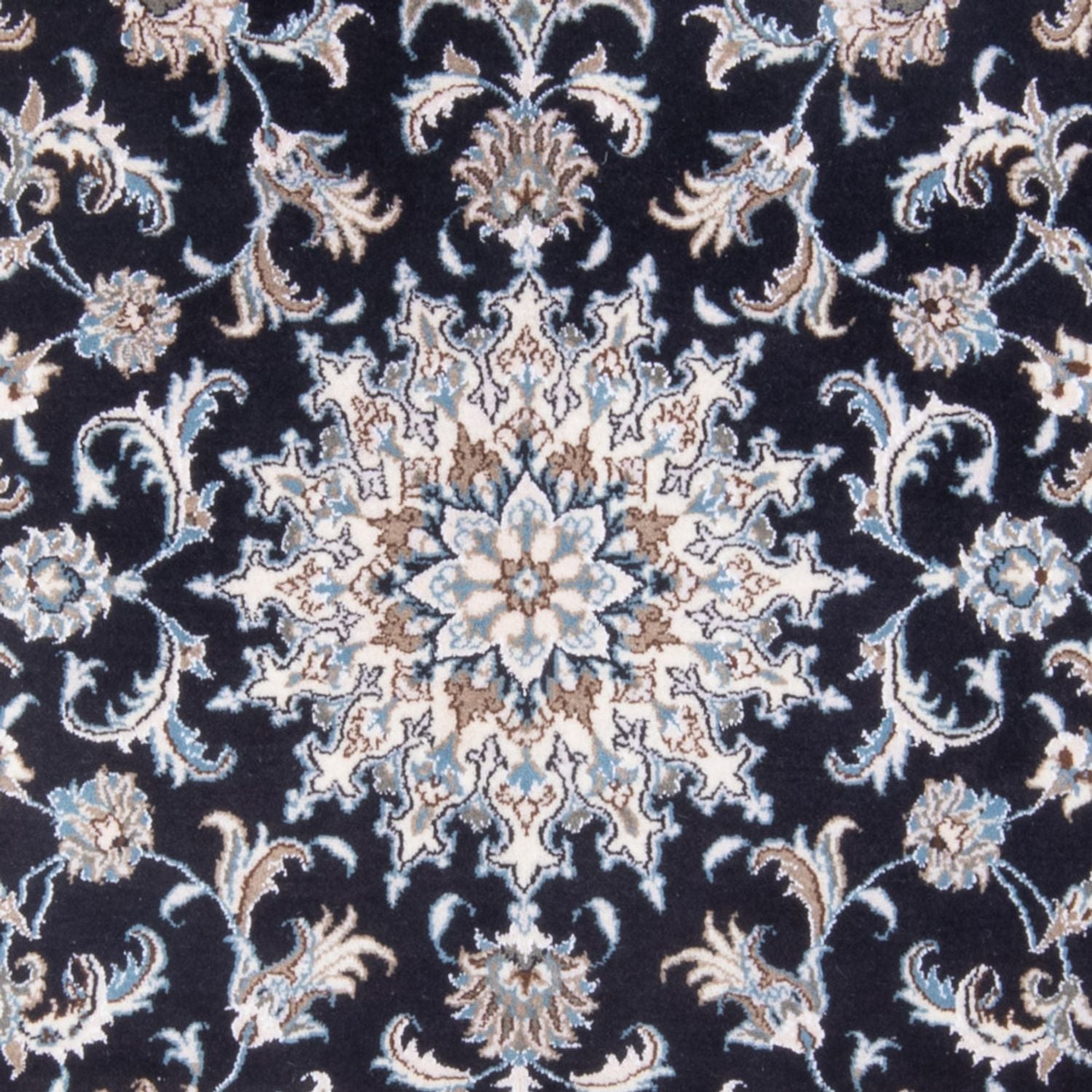 Tappeto Persero - Nain - Reale - 191 x 146 cm - blu scuro
