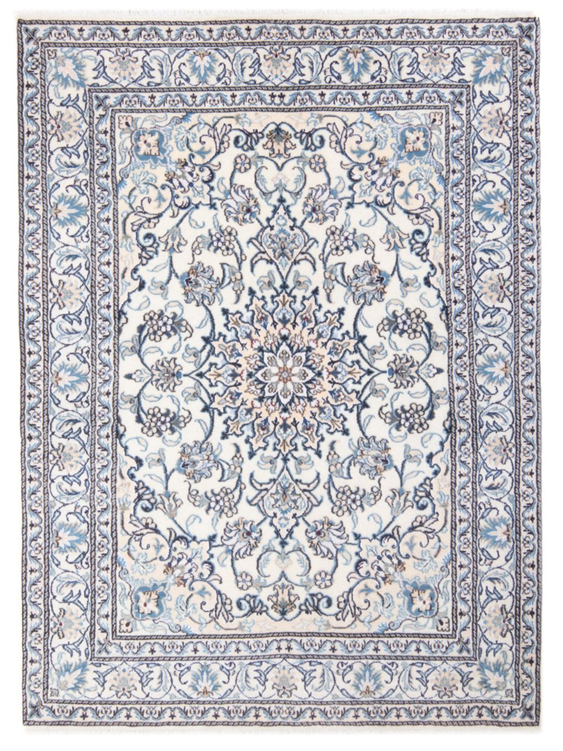 Tappeto Persero - Nain - Reale - 197 x 145 cm - crema