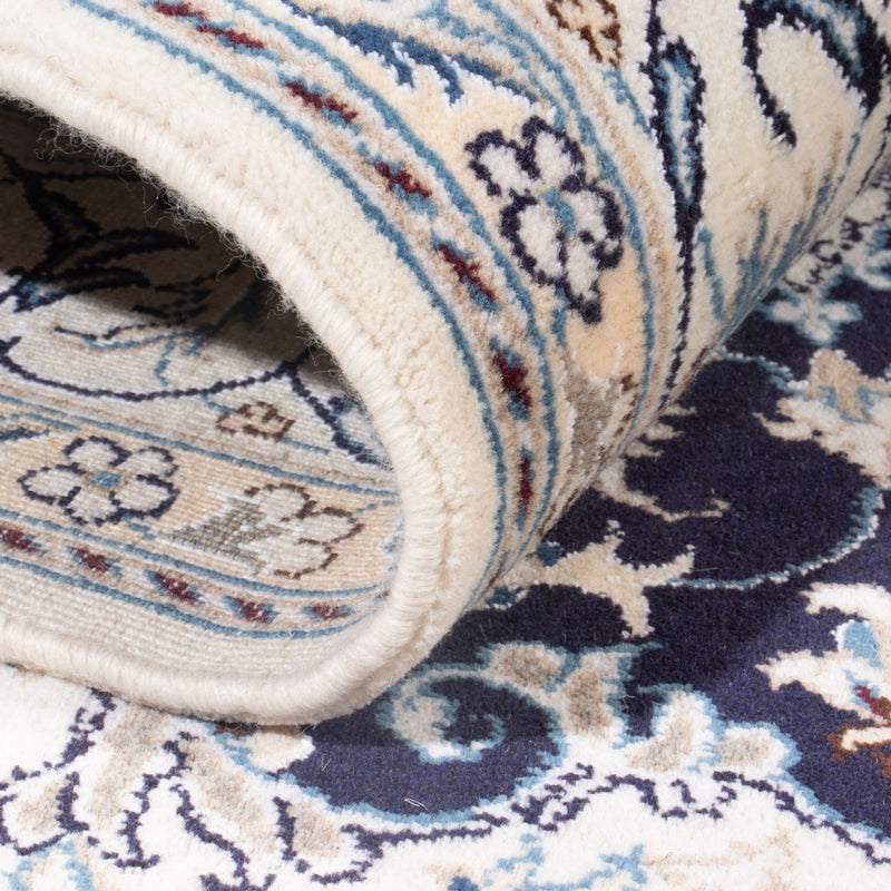 Tappeto Persero - Nain - Reale - 200 x 145 cm - blu scuro
