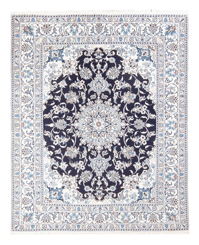 Nain - 9La Tappeto 149x190cm - Tappeto persiano - blu scuro