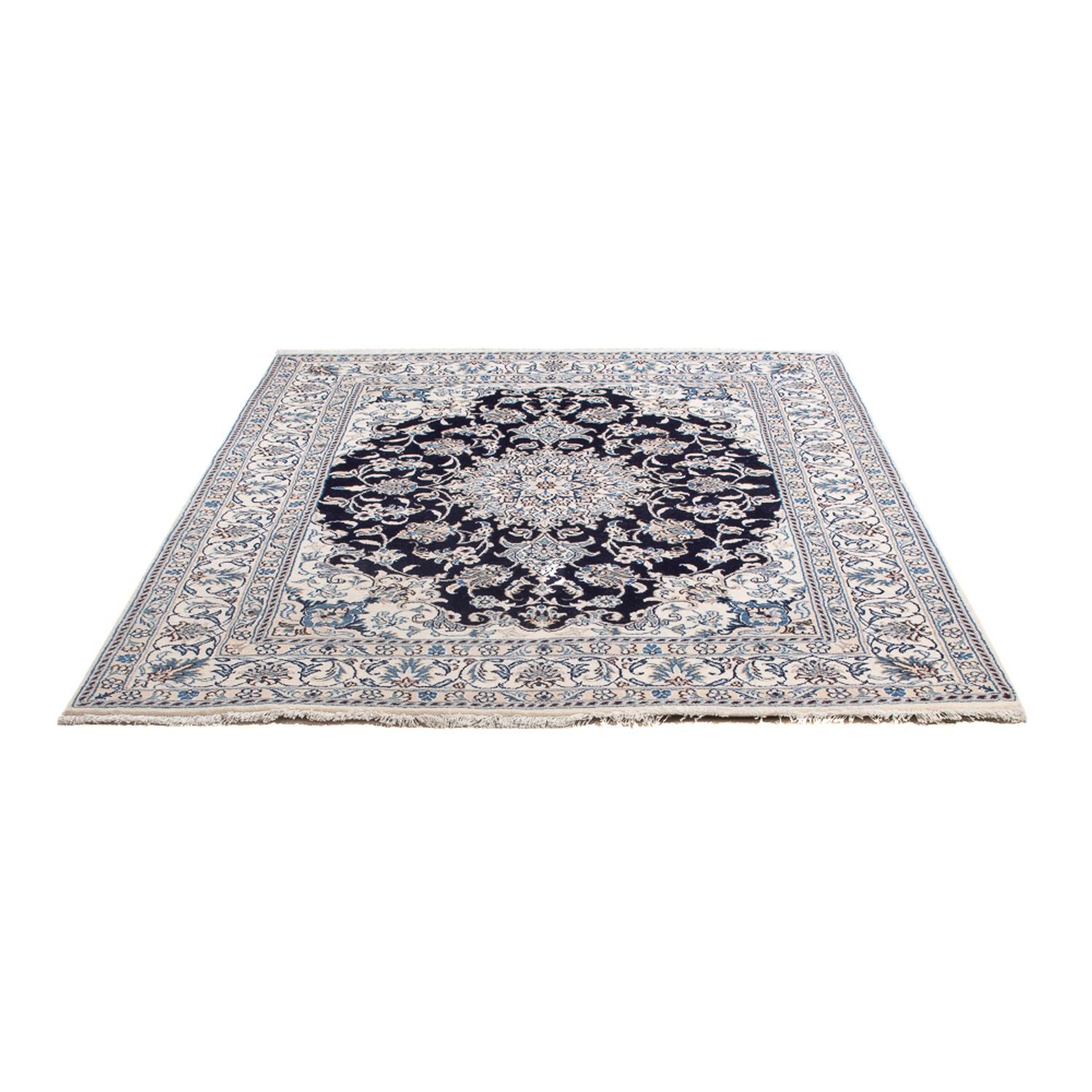 Tappeto Persero - Nain - Reale - 190 x 149 cm - blu scuro