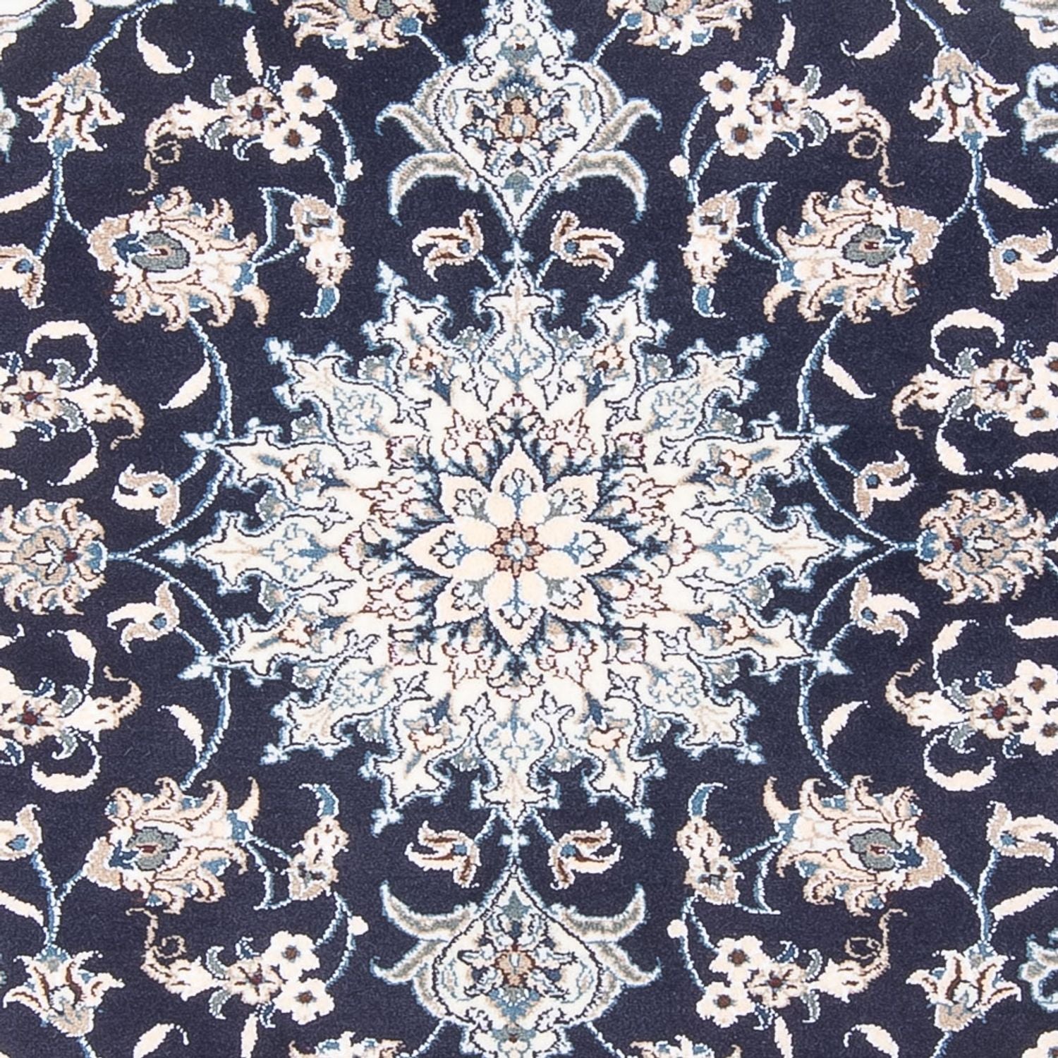 Tappeto Persero - Nain - Reale - 194 x 145 cm - blu scuro