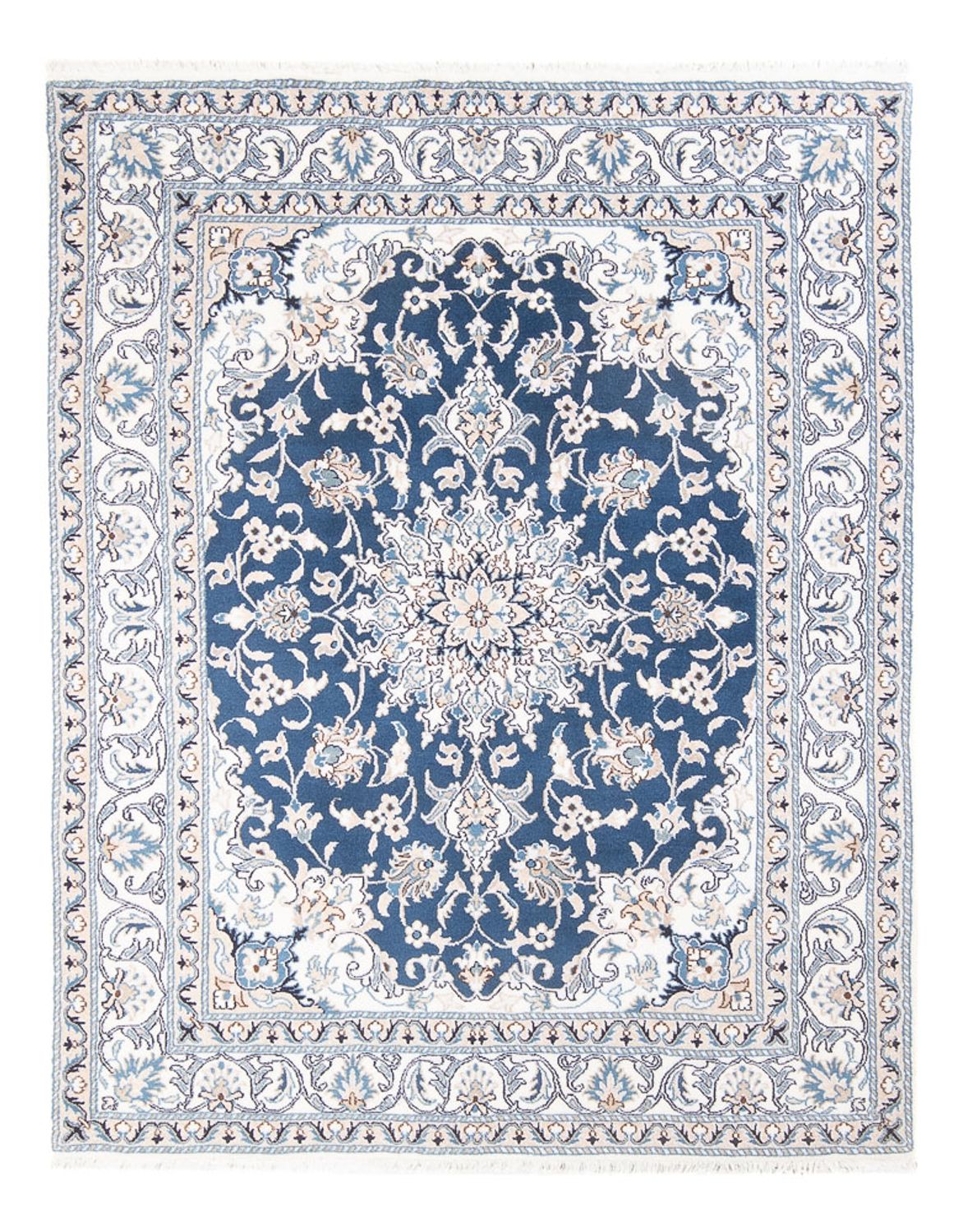 Tappeto Persero - Nain - Reale - 194 x 152 cm - blu