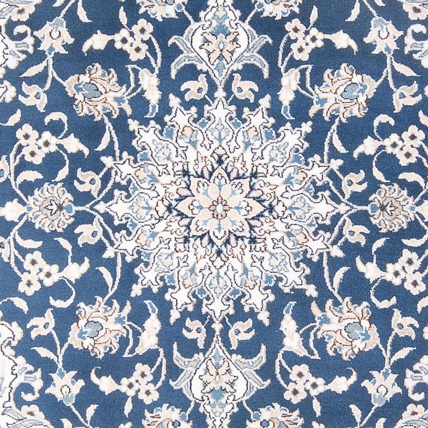 Tappeto Persero - Nain - Reale - 194 x 152 cm - blu