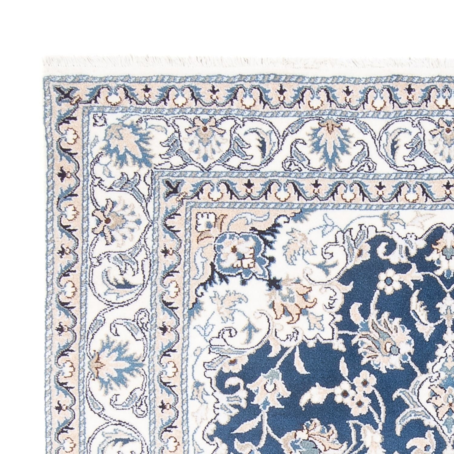 Tappeto Persero - Nain - Reale - 194 x 152 cm - blu