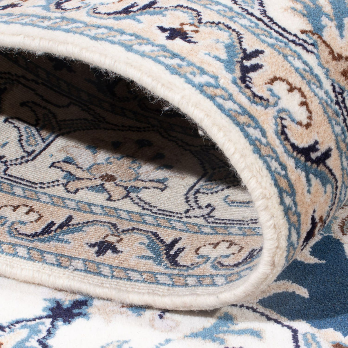 Tappeto Persero - Nain - Reale - 194 x 152 cm - blu