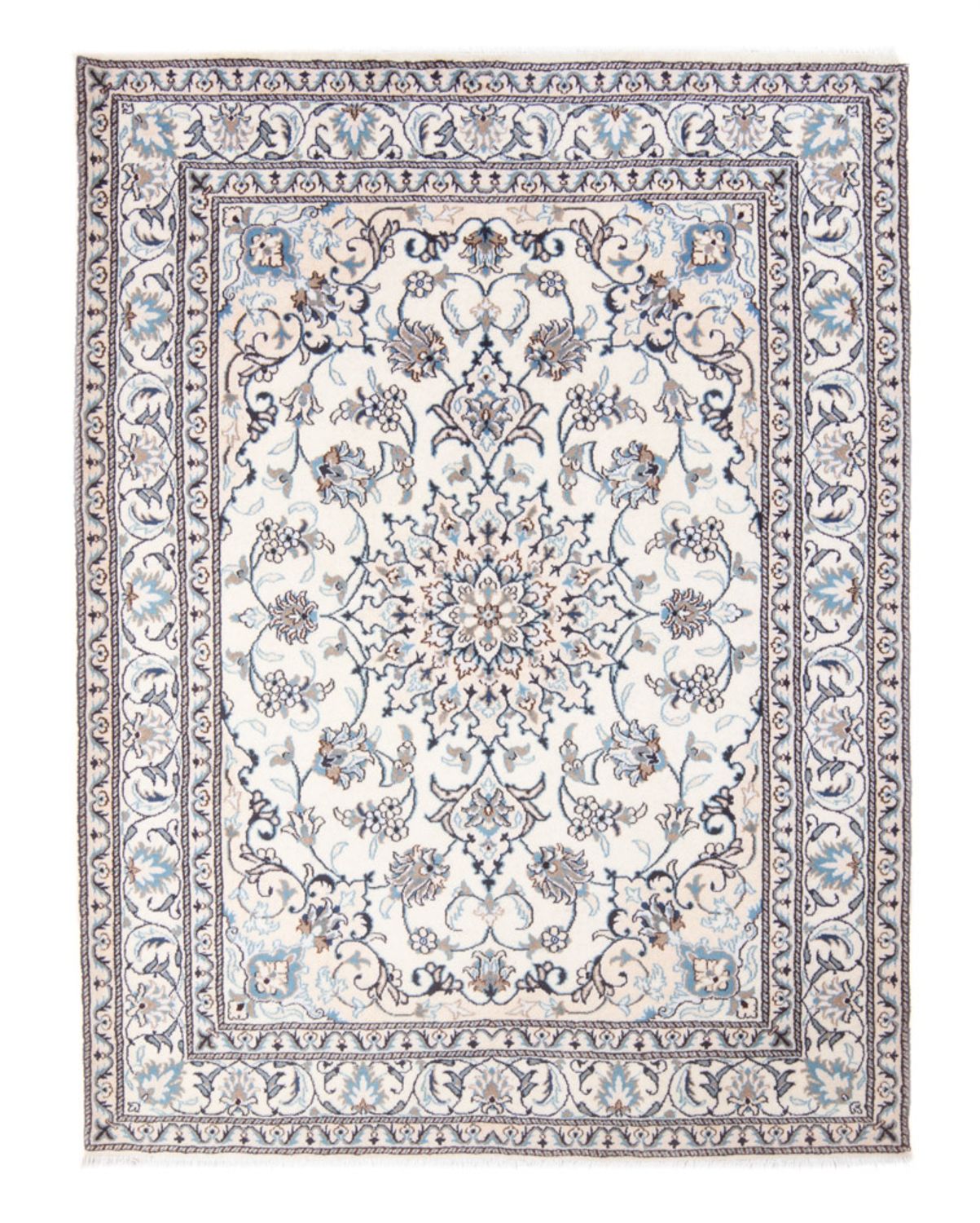 Tappeto Persero - Nain - Reale - 194 x 143 cm - crema
