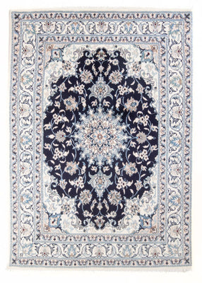 Tappeto Persero - Nain - Reale - 204 x 141 cm - blu scuro