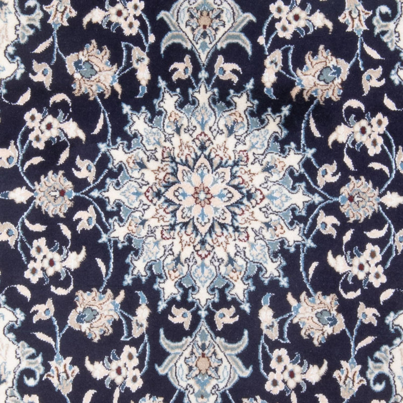 Tappeto Persero - Nain - Reale - 204 x 141 cm - blu scuro