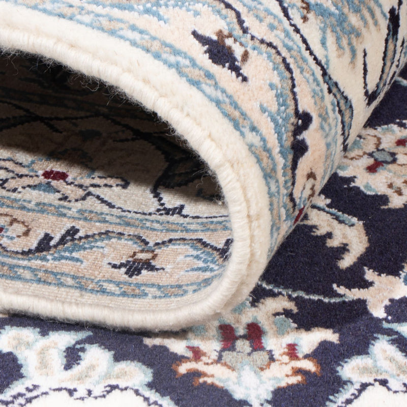 Tappeto Persero - Nain - Reale - 204 x 141 cm - blu scuro