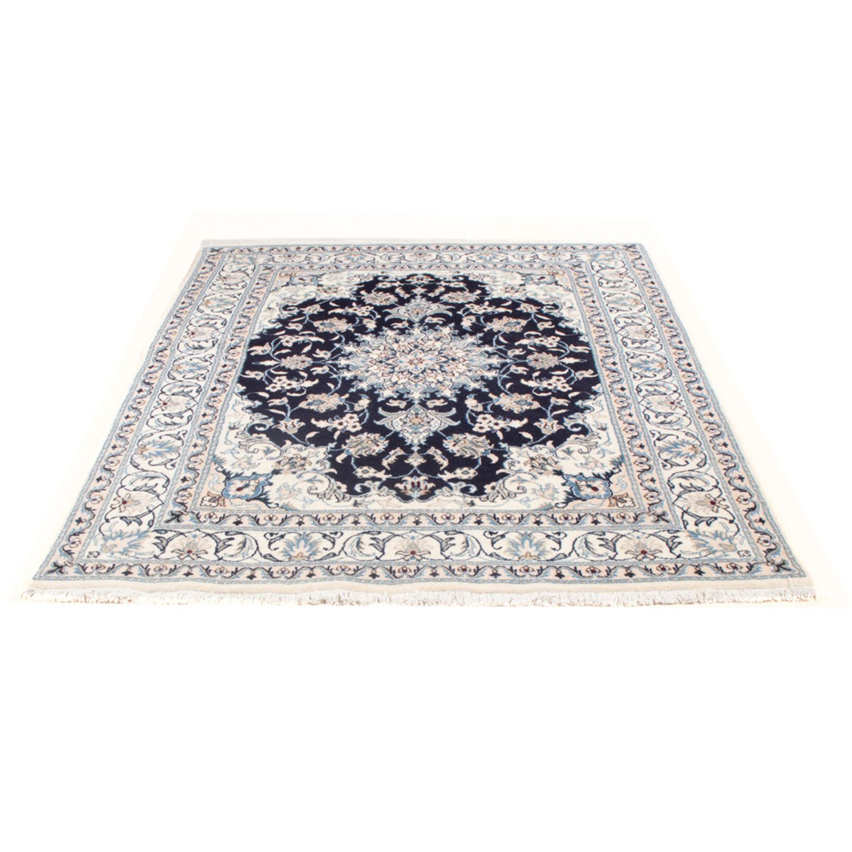 Tappeto Persero - Nain - Reale - 204 x 141 cm - blu scuro